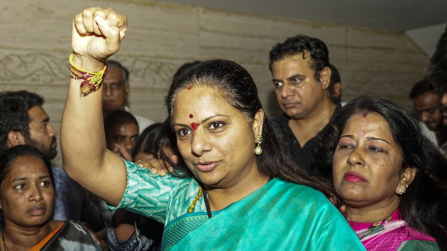 BRS leader K Kavitha sent to ED custody till March 23 in Delhi liquor policy scam case