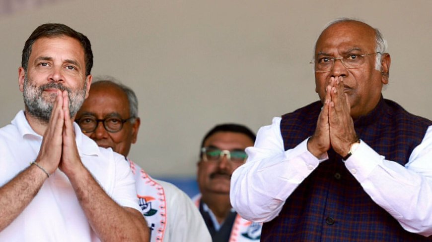 PM Modi's guarantees will meet the same fate as BJP's ‘India Shining’ campaign of 2004: Malikarjun Kharge at CWC meet