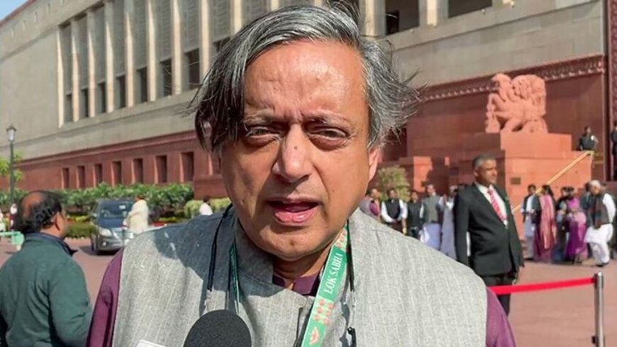 'CPI is playing BJP's game in Thiruvananthapuram', Shashi Tharoor slams Communist Party of India