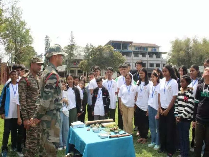 Indian Army Holds Workshop in Digboi, Assam to Foster Patriotism Among Students