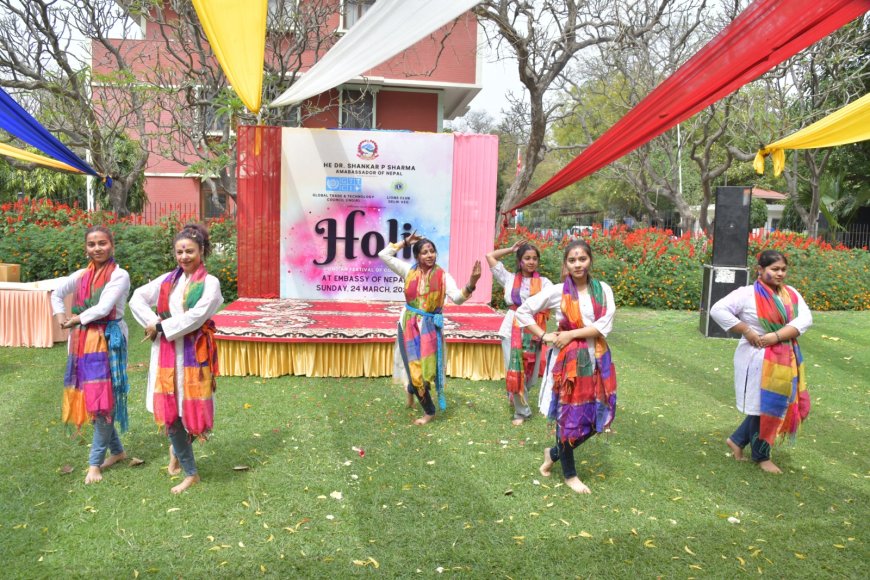 Nepal Embassy & GTTCI painted the world in rainbow colors