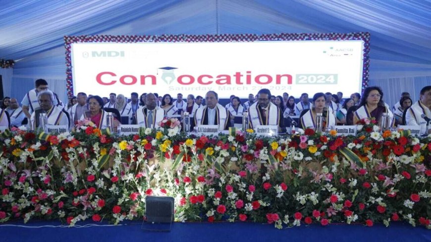 MDI Gurgaon hosts convocation ceremony with L&amp;T chairman SN Subrahmanyan as chief guest