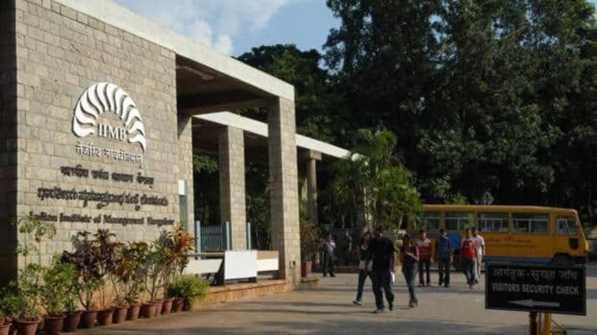 With 29 global offers, 516 IIM-Bangalore students bag  ₹32.5 lakh average annual salary