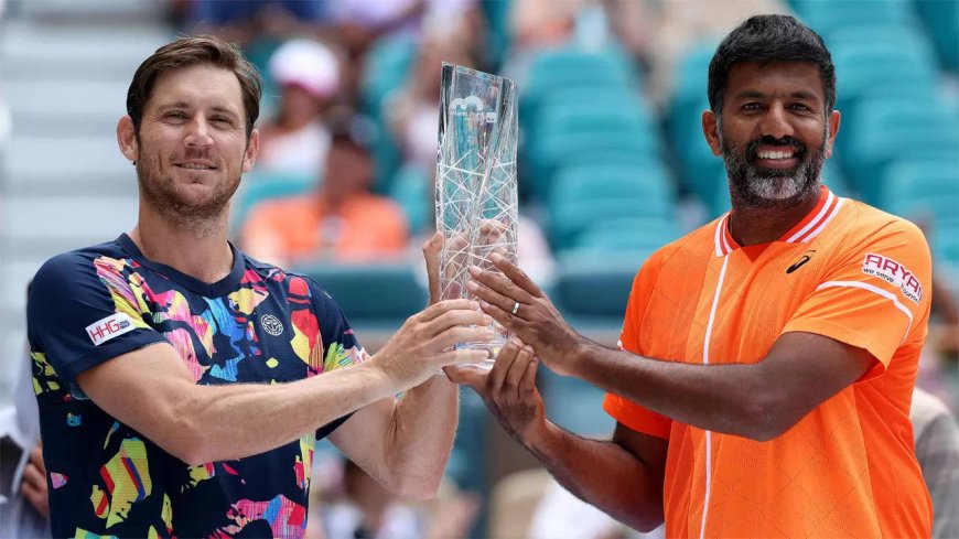 Bopanna makes history as oldest ATP Masters champion