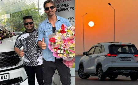 Harshvardhan Rane buys Toyota Innova Hycross Hybrid