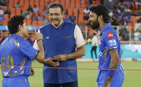 Ravi Shastri settles MI's captaincy debate with blunt take