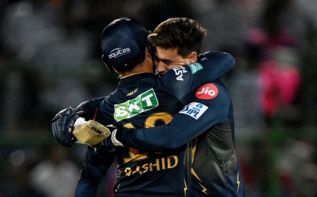 Who won yesterday's IPL Match? Top highlights of last night’s GT vs RR match