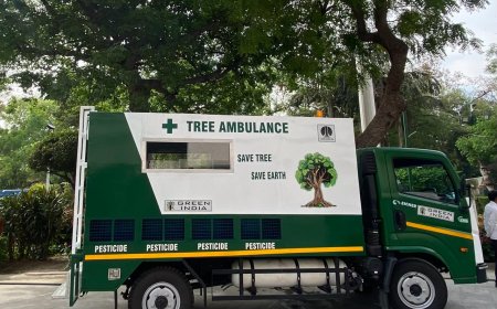 Tree Ambulance A new step towords conservation by NDMC