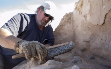Over 8,000 years old: US air force discovers ancient campsite in New Mexico