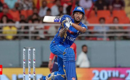 Watch: Mumbai Indians' Tilak Varma gives 'two budding cricketers a reason to believe in their dreams'
