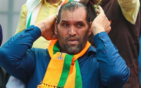 Wrestler Khali lambasts Rahul Gandhi amid Lok Sabha polls: 'What PM Modi has done...'