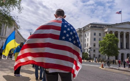 Ukrainian and Western leaders laud US aid package while the Kremlin warns of 'further ruin'