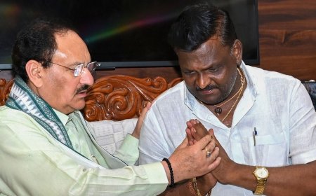 Neha Hiremath murder case: BJP chief JP Nadda meet Karnataka Congress leader's family, demands CBI probe