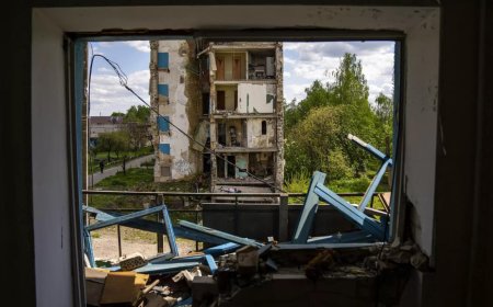 Russian drones set hotel ablaze in Ukrainian Black Sea city