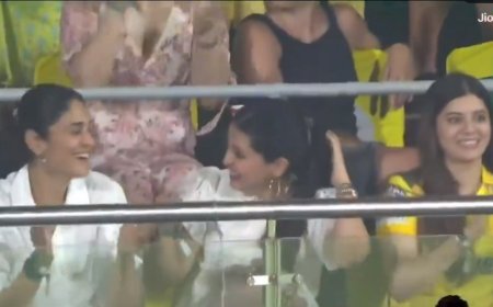 ‘Contractions have begun, please finish the game’: Sakshi Dhoni's unusual request during CSK vs SRH clash goes viral