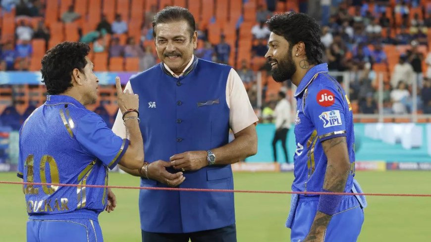 Ravi Shastri settles MI's captaincy debate with blunt take