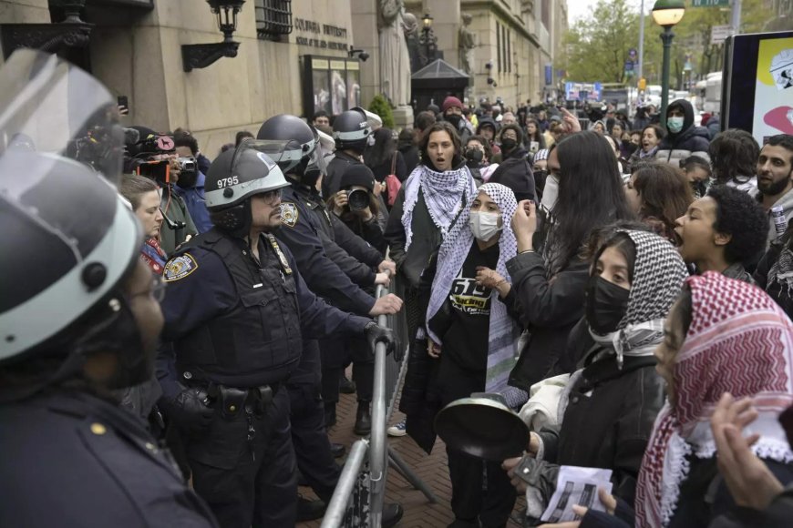 NYPD arrest over 100 at pro-Palestine protest at Columbia University