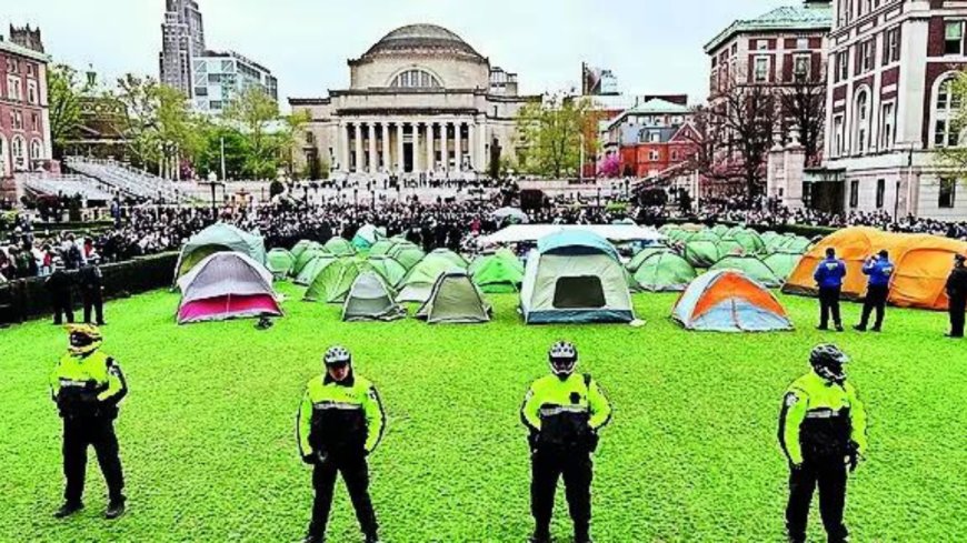 NY police arrest pro-Palestinian protesters on Columbia campus