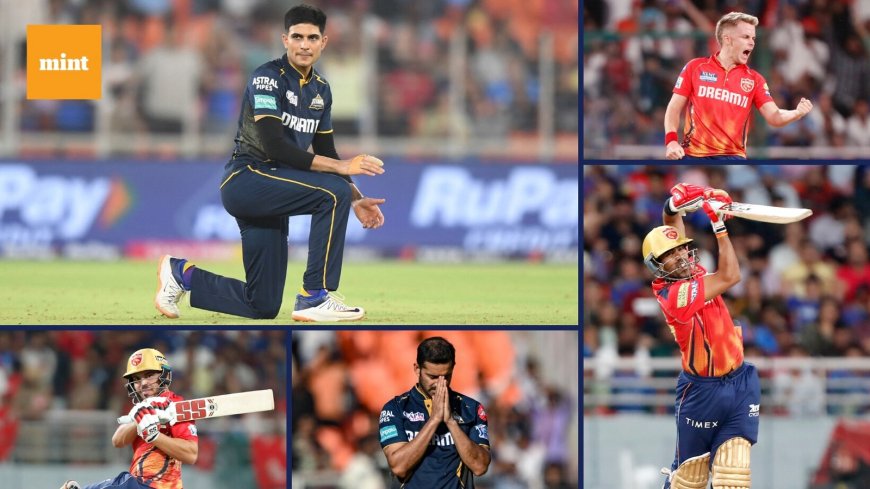 PBKS vs GT IPL 2024: Punjab and Gujarat; top-performing players so far - Shubman Gill, Sam Curran and more