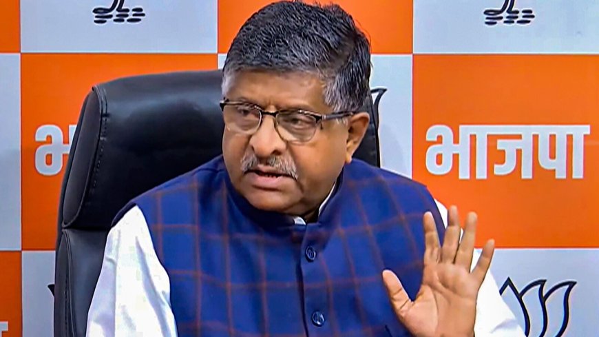 'RJD, Congress workers hit each other with chairs': BJP's Ravi Shankar Prasad dubs INDIA bloc 'quarrelsome'