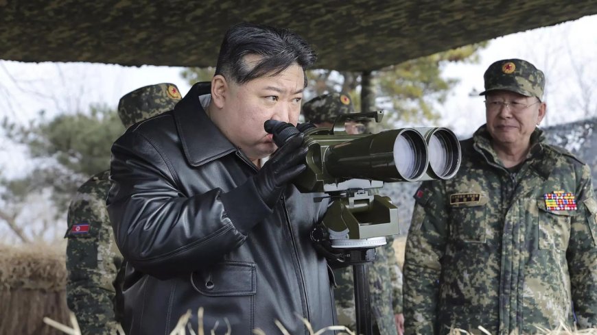 North Korean leader Kim leads rocket drills that simulate a nuclear counterattack against enemies