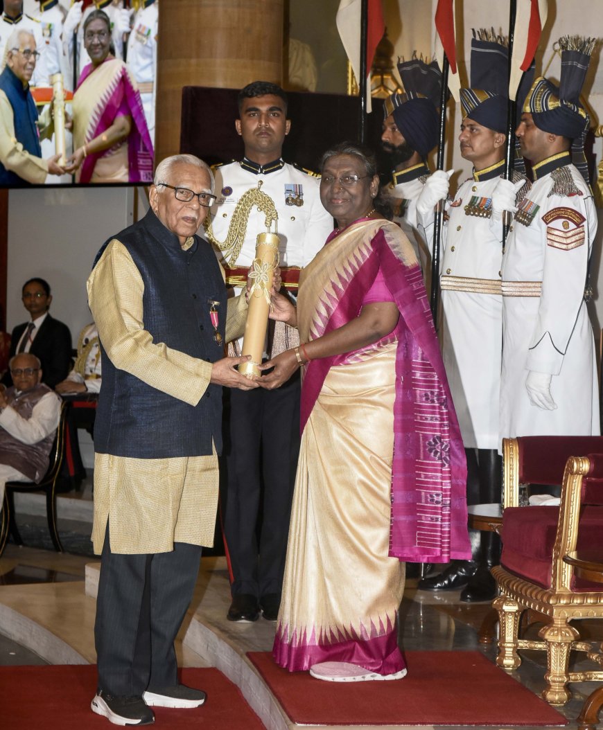 PRESIDENT OF INDIA PRESENTS PADMA AWARDS 2024