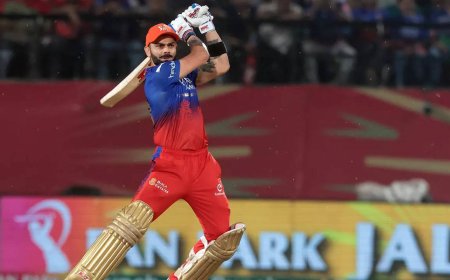 Still people question his strike rate: Kohli's childhood coach