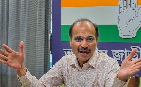 Adhir Ranjan Chowdhury sparks row over 'tempo-loads of money' sent by Adani, Ambani; BJP reacts