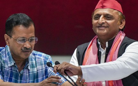 ‘Will end reservation, change constitution…,’ Arvind Kejriwal &amp; Akhilesh Yadav on why BJP shouldn't be elected 3rd time