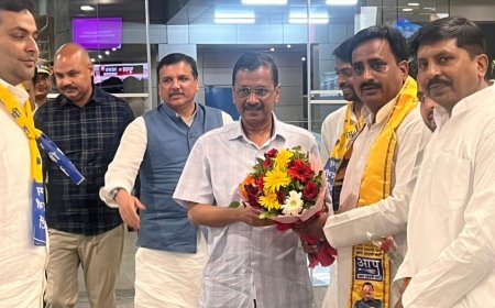 Arvind Kejriwal spotted with Bibhav Kumar, who ‘misbehaved’ with Swati Maliwal; BJP says ‘Draupadi's cheerharan’