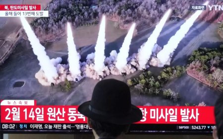 North Korea fires ballistic missile
