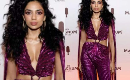 Sobhita Dhulipala makes a statement at Cannes
