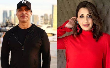 DYK Shoaib Akhtar had a pic of Sonali Bendre