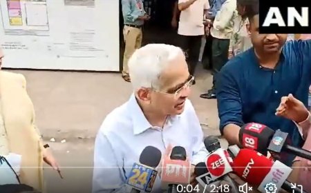 Mumbai Lok Sabha Election 2024: RBI Governor Shaktikanta Das urges people to vote says ‘moment of pride’