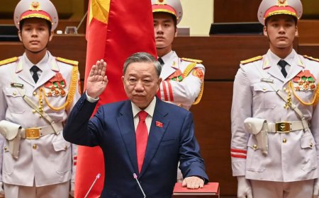 Vietnam's National Assembly confirms To Lam as the new president amid ongoing turmoil at the top levels of government