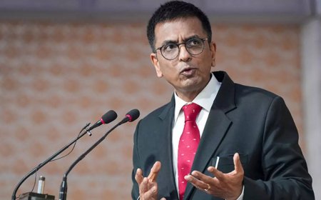What CJI DY Chandrachud said after casting his vote