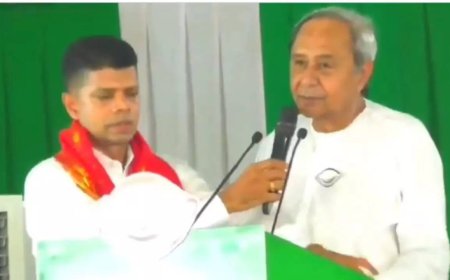 'A non-issue': Odisha CM on BJP's 'power grab' jibe over aide Pandian's hand grab