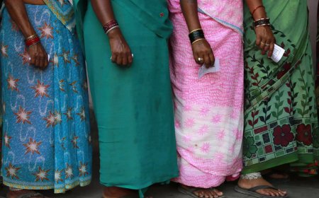 Turnout at 63.37% in Phase 6; females outnumber males: EC