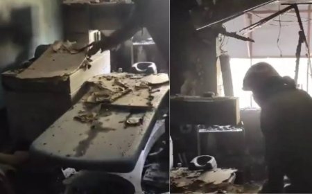 Fire breaks out at eye hospital in Delhi's Paschim Vihar