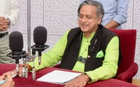 Shashi Tharoor reacts as ex-PA held for smuggling gold