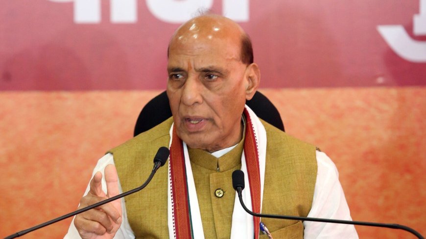 Lok Sabha Elections: ‘Mahatma Gandhi said soon after Independence…’ Rajnath Singh reiterates ‘abolish Congress’ remark