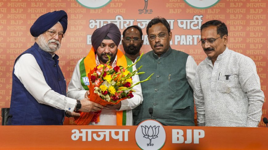 Former Delhi Congress chief Arvinder Singh Lovely joins BJP