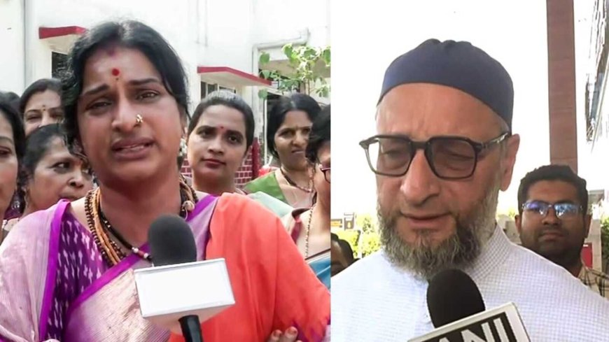 Hyderabad News: Can BJP's Madhavi Latha dislodge Asaduddin Owaisi in AIMIM bastion in Phase 4 polling tomorrow?