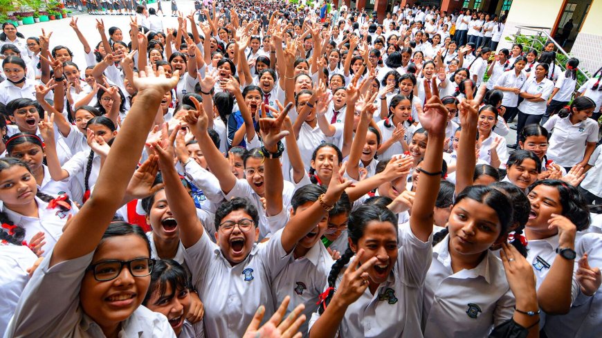 GSEB 10th result 2024: Celebrations in full swing in Ahmedabad, Rajkot after Gujarat board declares SSC scores | Watch