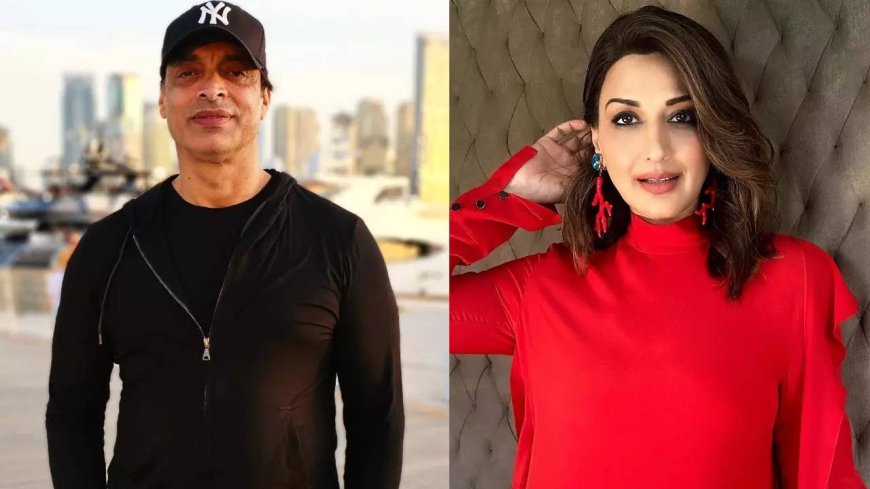 DYK Shoaib Akhtar had a pic of Sonali Bendre