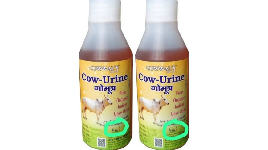 Cow urine, claimed to be licensed by FSSAI, is fake