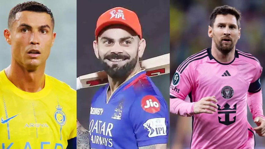 'Kohli up there with Ronaldo and Messi'