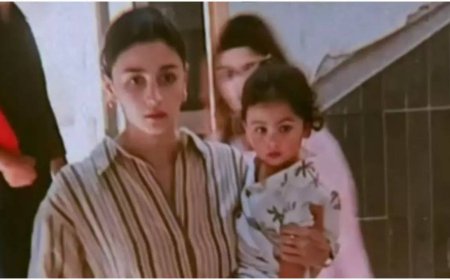 Alia, Raha's matching hairstyle wins hearts