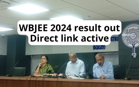 WBJEE result 2024 direct link here: Check steps to download rank cards