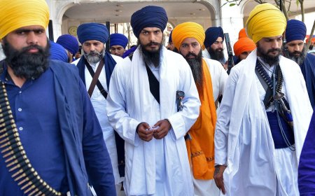 Jailed Khalistani leader Amritpal Singh's lawyer seeks bail, cites public support for anti-drug efforts in Punjab